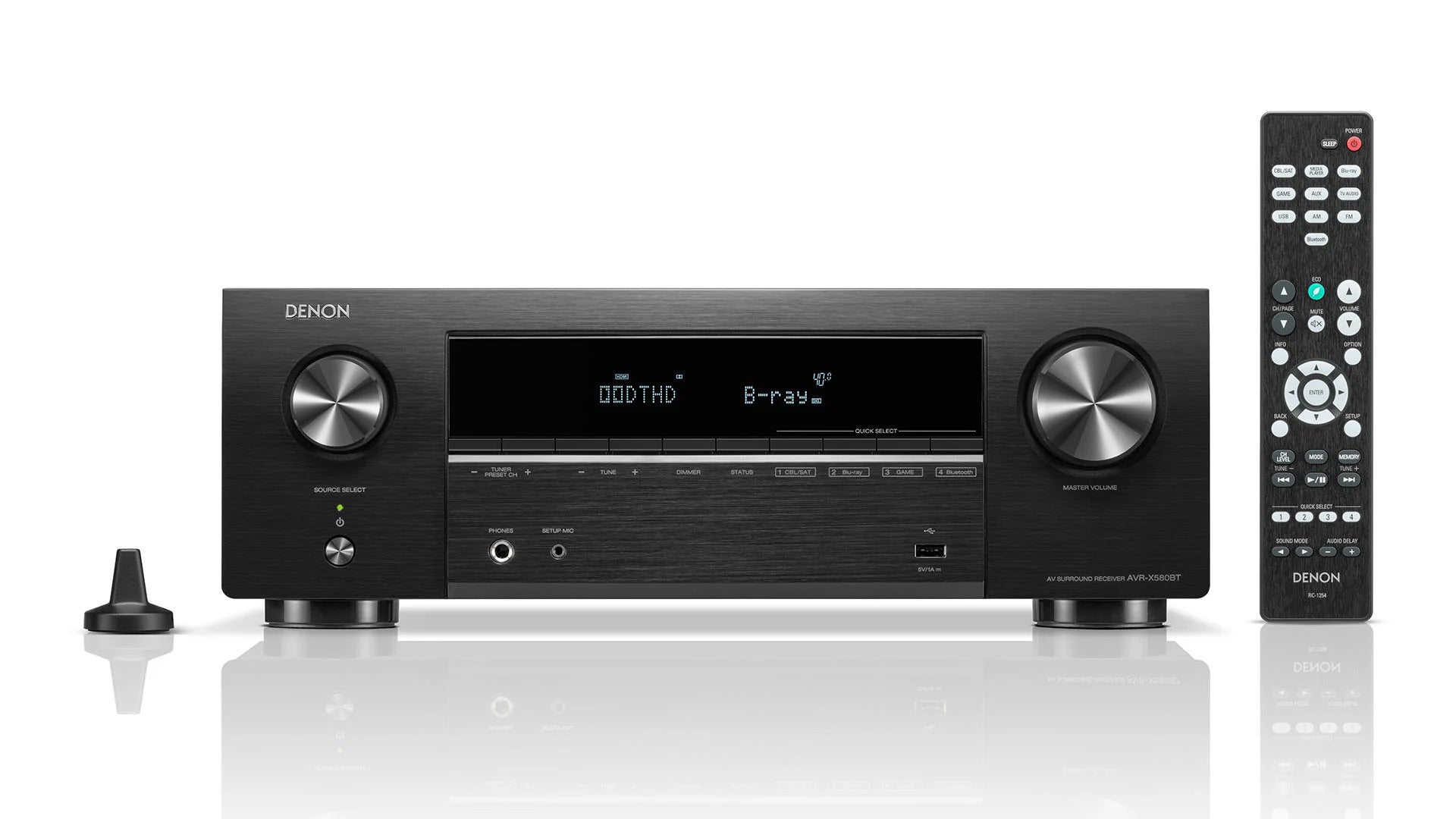 A4【used】DENON AVサラウンドレシーバー　AVR-X580ВТ Denon AVR-X580BT 8K AV Receiver | 5.2Ch Bluetooth – Ultra Sound