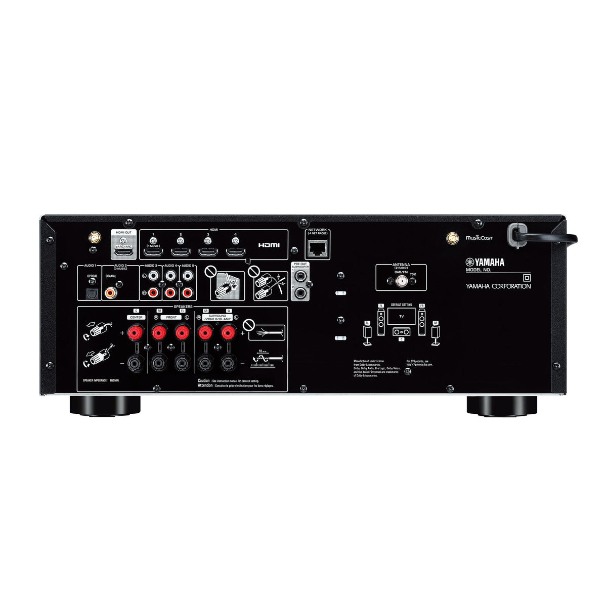 Yamaha RX-V4A 5.2 Channel AV Receiver – Ultra Sound & Vision