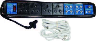 Clearline 12-00615 TV/ Satellite Power Protector - Ultra Sound & Vision