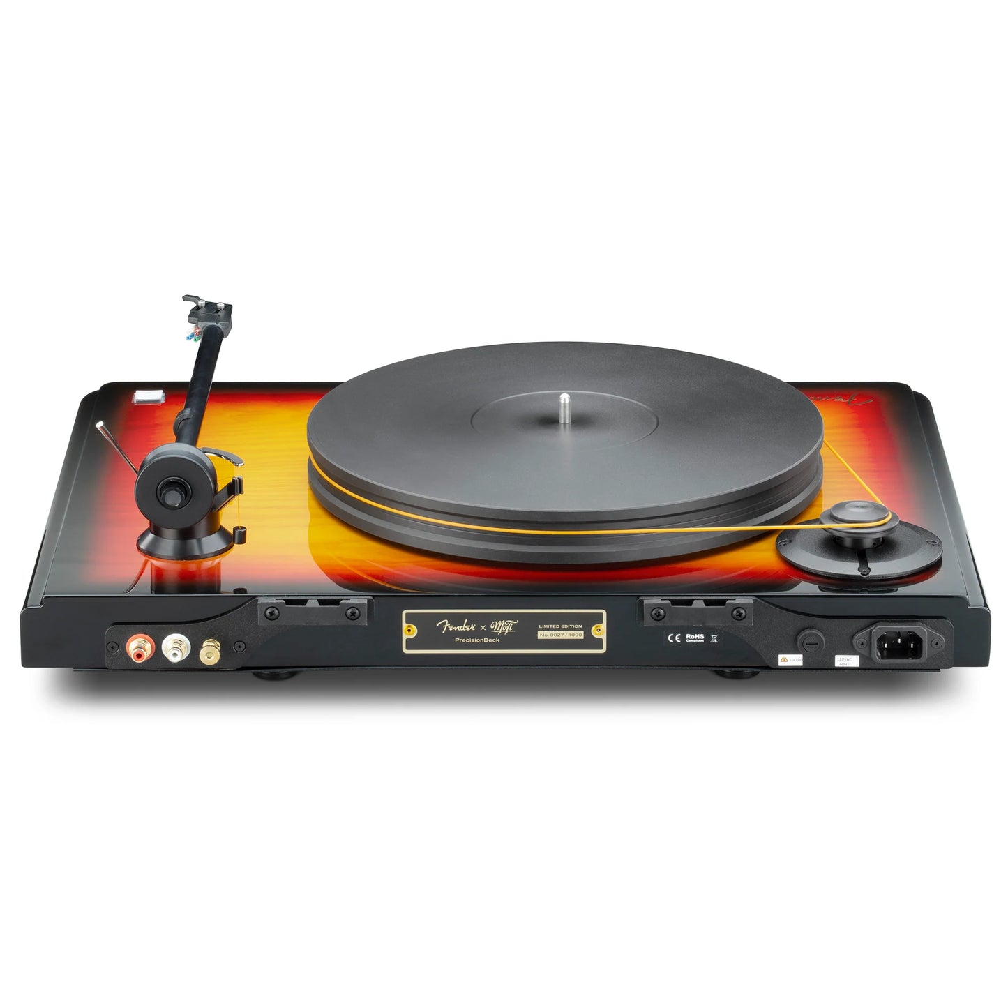 MoFi Electronics Fender x MoFi PrecisionDeck Limited Edition Turntable - Ultra Sound & Vision