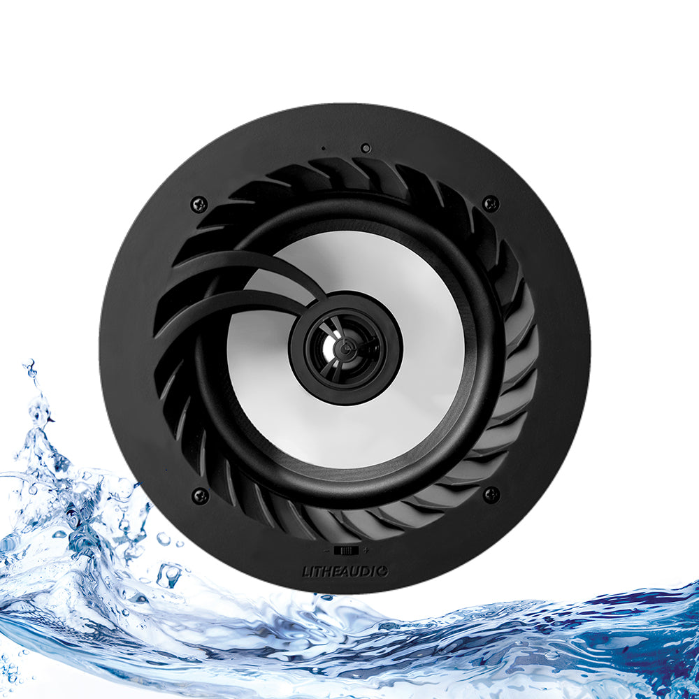 Lithe Audio 6.5" 2-way Passive IP44 Ceiling Speaker (SINGLE) - Ultra Sound & Vision