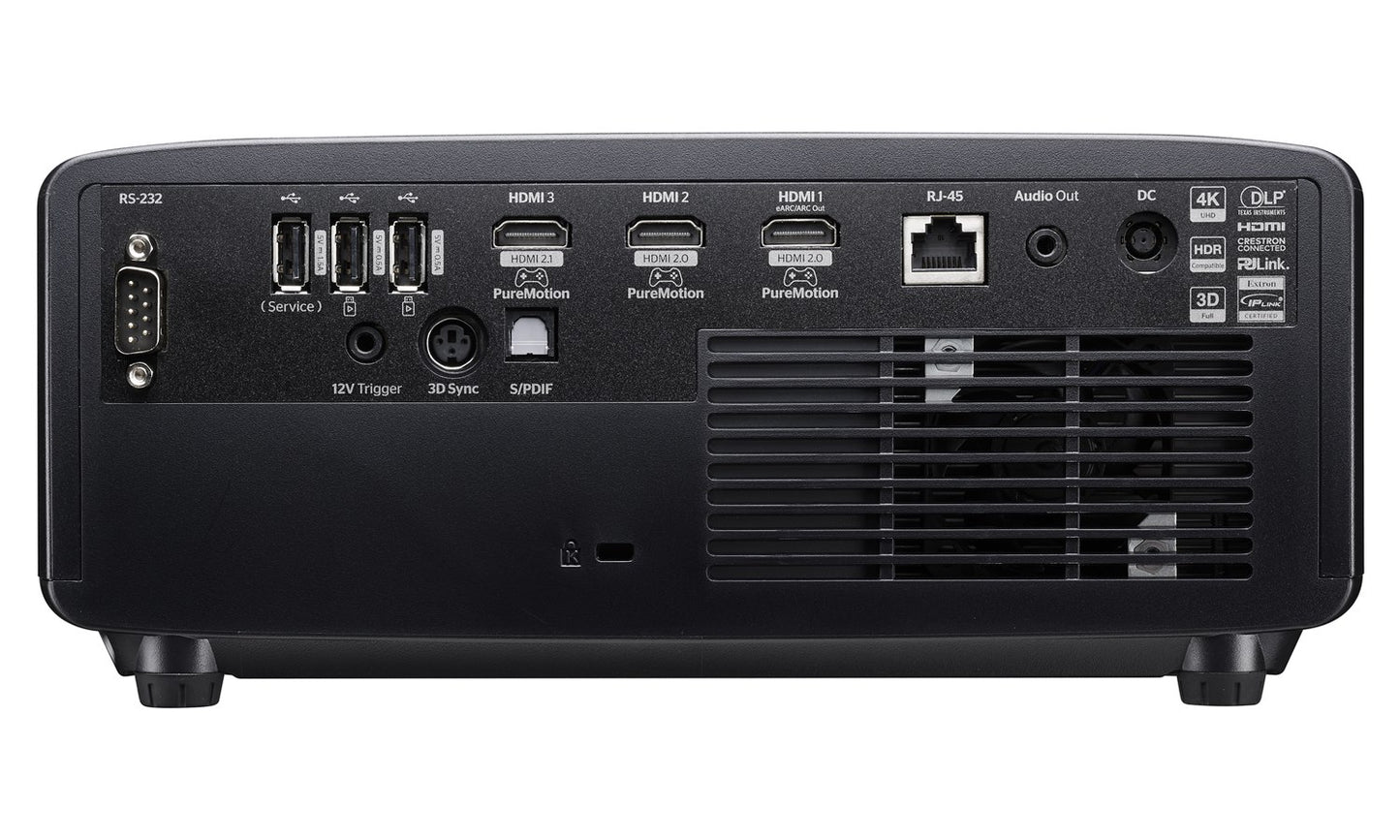 Optoma UHZ58LV 4K UHD Dual Laser home entertainment projector - Ultra Sound & Vision