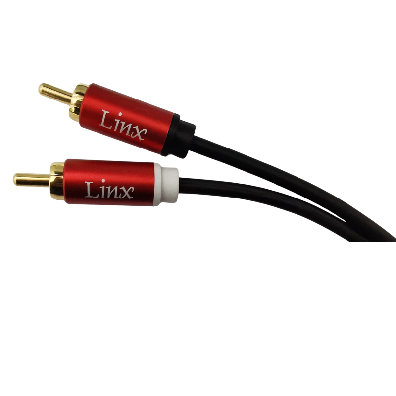 Linx 2-2 RCA Analogue Interconnect Cable – Gold-Plated - Ultra Sound & Vision