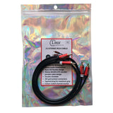 Linx 2-2 RCA Analogue Interconnect Cable – Gold-Plated - Ultra Sound & Vision