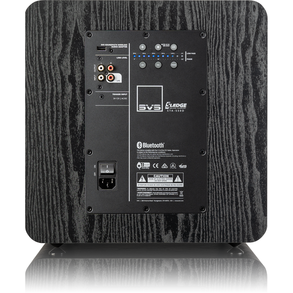 SVS SB-2000 Pro in Premium Black Ash with grille