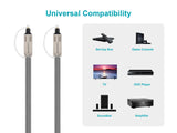 Monoprice Premium S/PDIF (Toslink) Digital Optical Audio Cable - Ultra Sound & Vision