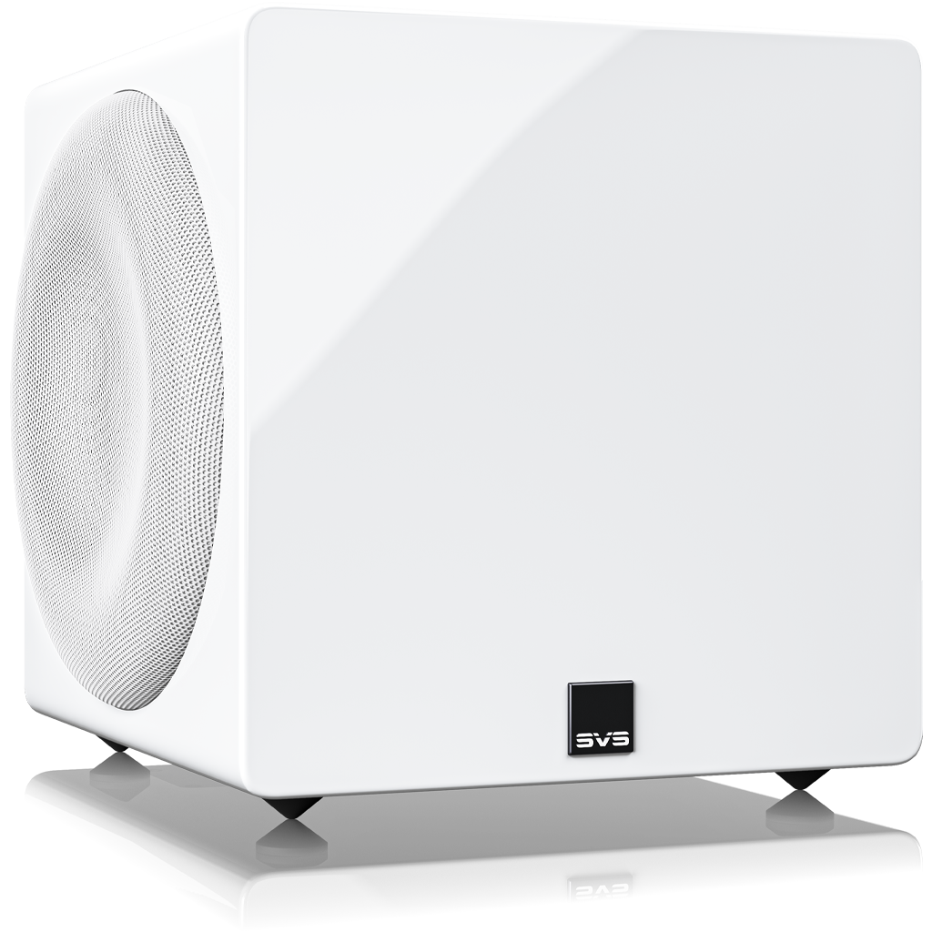 SVS 3000 Micro R|Evolution subwoofer in Piano Gloss White