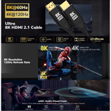 Linx 8K UHD HDMI Cable — Ultra High Speed 48Gbps - Ultra Sound & Vision