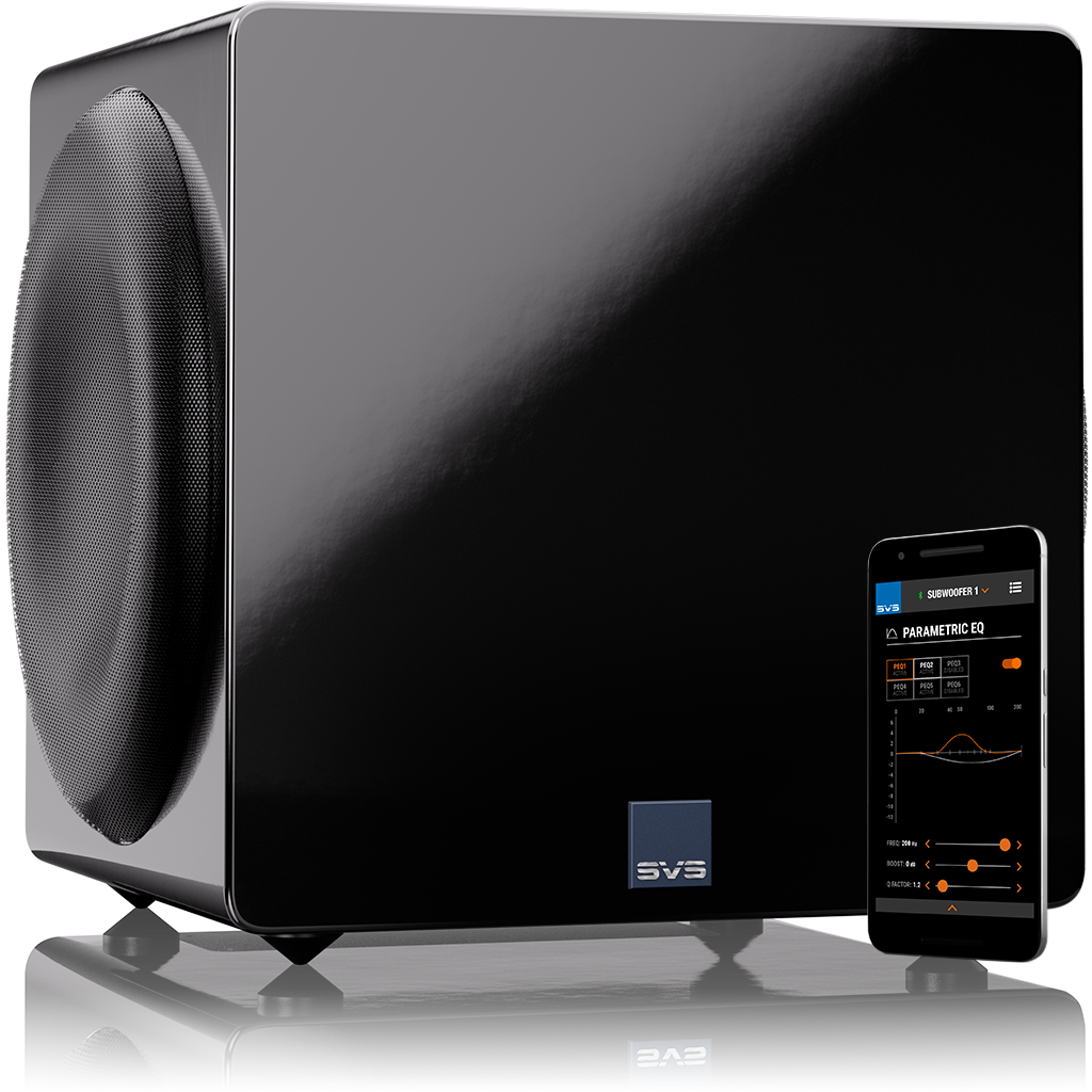 SVS 3000 Micro R|Evolution subwoofer in Piano Gloss Black