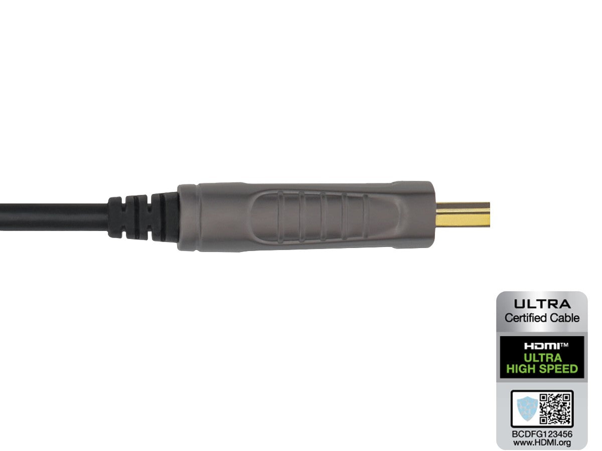 Monoprice 8K Ultra High Speed Fiber Optic HDMI Cable - Ultra Sound & Vision