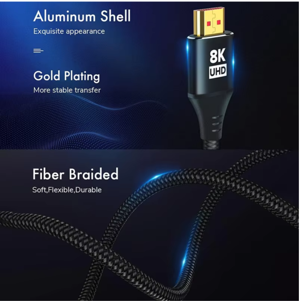 Linx 8K UHD HDMI Cable — Ultra High Speed 48Gbps - Ultra Sound & Vision