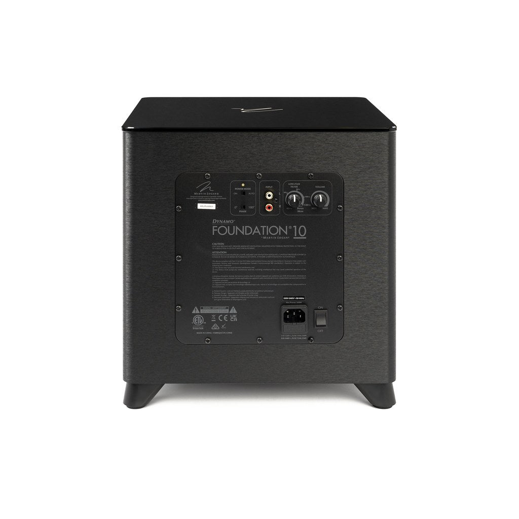 Martin Logan Dynamo Foundation 10 Subwoofer - Ultra Sound & Vision