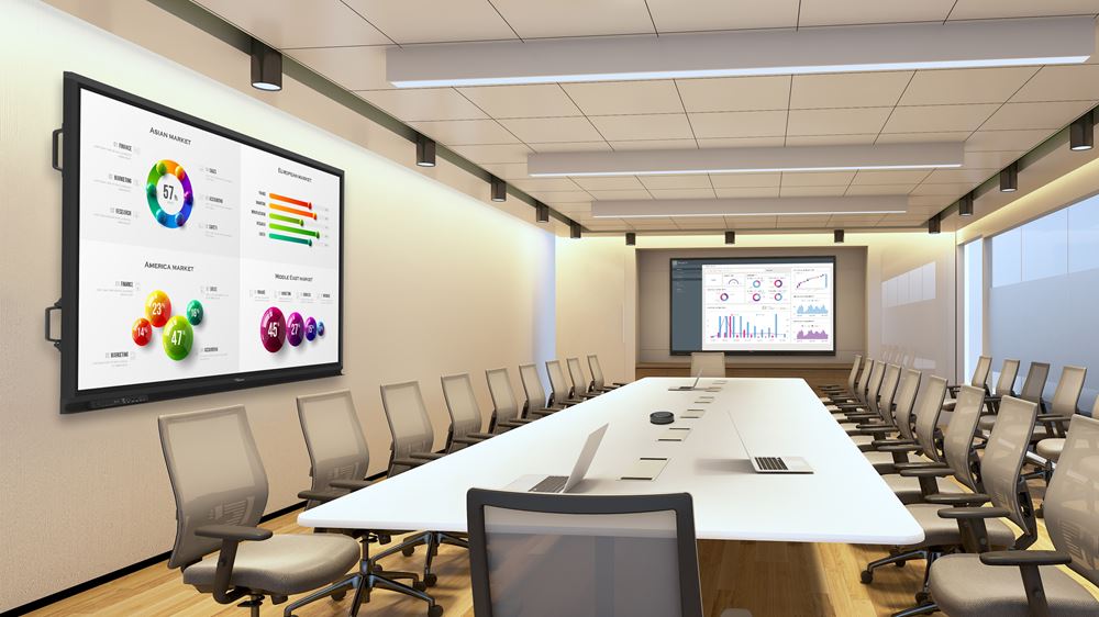 Optoma Creative Touch 3-Series 65" interactive flat panel display - Ultra Sound & Vision