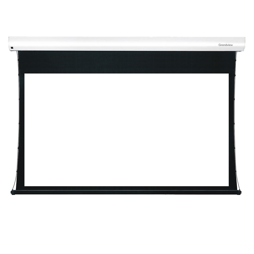 Grandview Cyber Series Tab-Tension Motorized Screen 16:9 - Ultra Sound & Vision