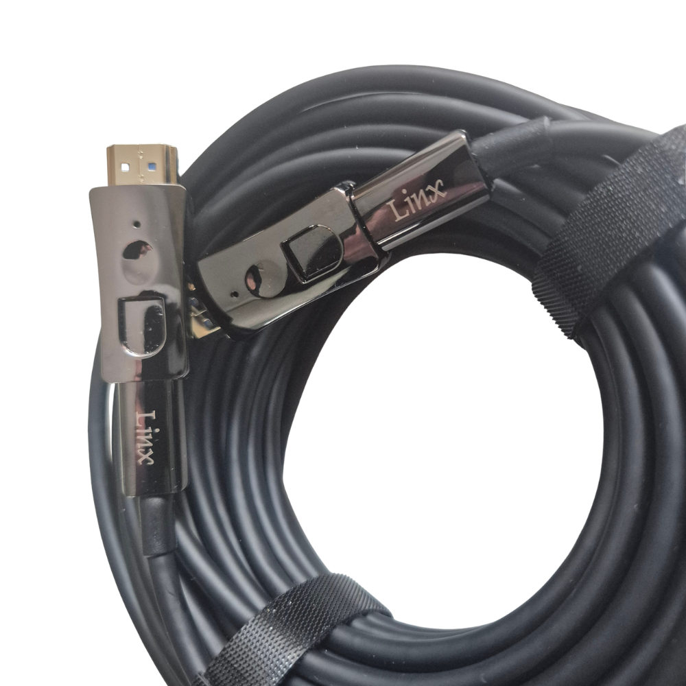 Linx 15m 8K AOC Fibre Optic HDMI 2.1 Cable — 48Gbps Ultra High Speed - Ultra Sound & Vision
