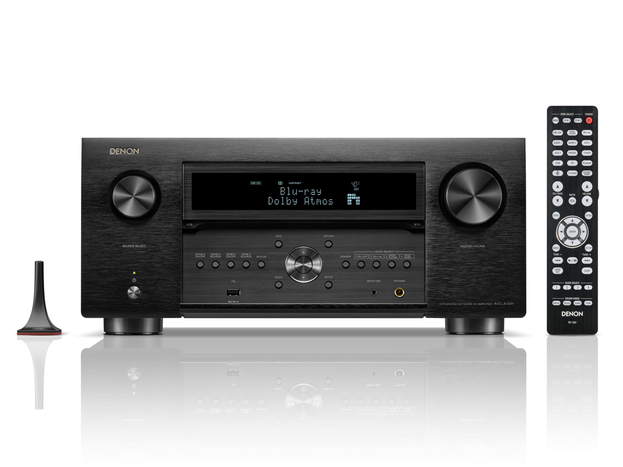 Denon AVC-A10H AV Amplifier - 8K AV Receiver with HEOS - Ultra Sound & Vision