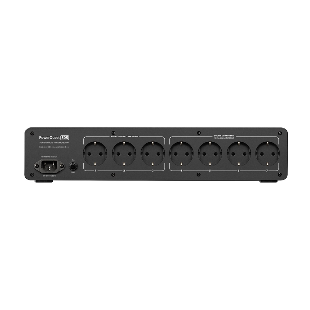 AudioQuest PowerQuest 505 12-Outlet Power Conditioner & Surge Protector - Ultra Sound & Vision