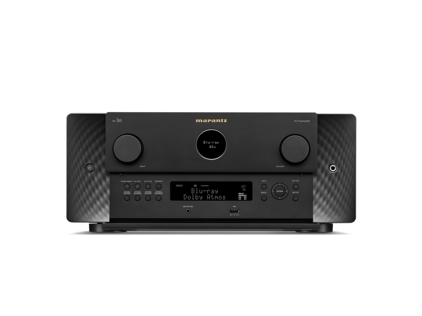 Marantz AV 20 Reference 13.4 Channel Balanced AV Preamplifier and Powered by HEOS™ - Ultra Sound & Vision