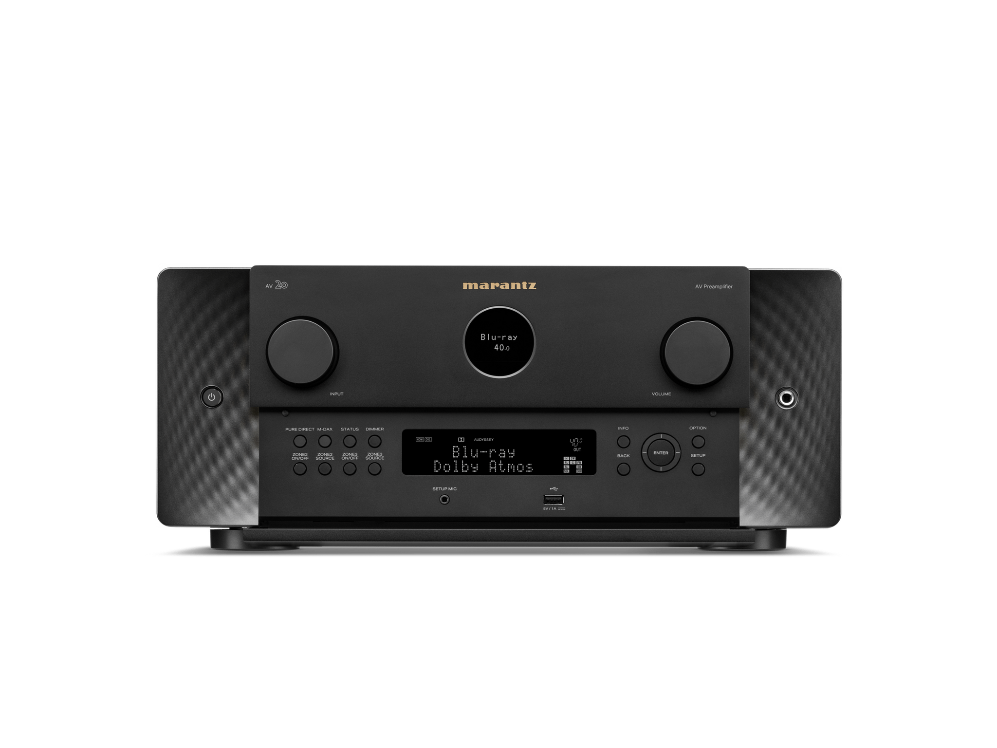 Marantz AV 20 Reference 13.4 Channel Balanced AV Preamplifier and Powered by HEOS™ - Ultra Sound & Vision