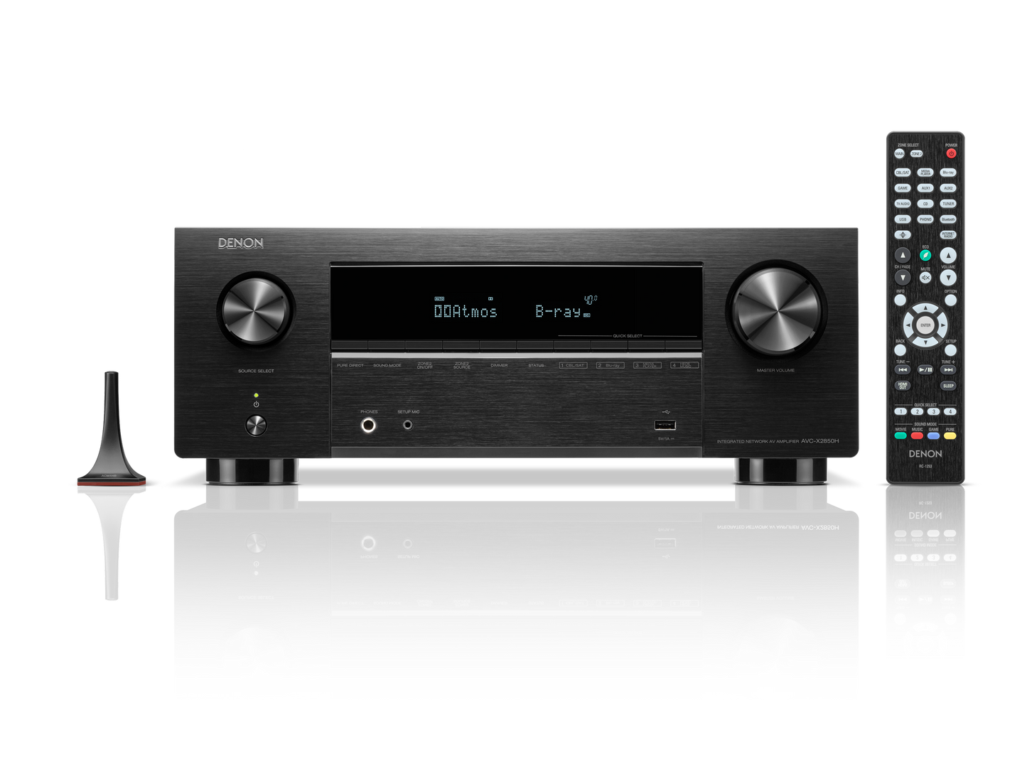 Denon AVC-X2850H 7.2 Channel 8K AV Receiver with HEOS Built-in