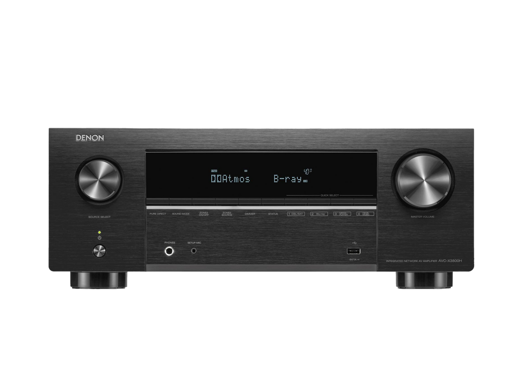 Denon AVC-X3800H 9.4 Ch 8K AV Receiver - Ultra Sound & Vision