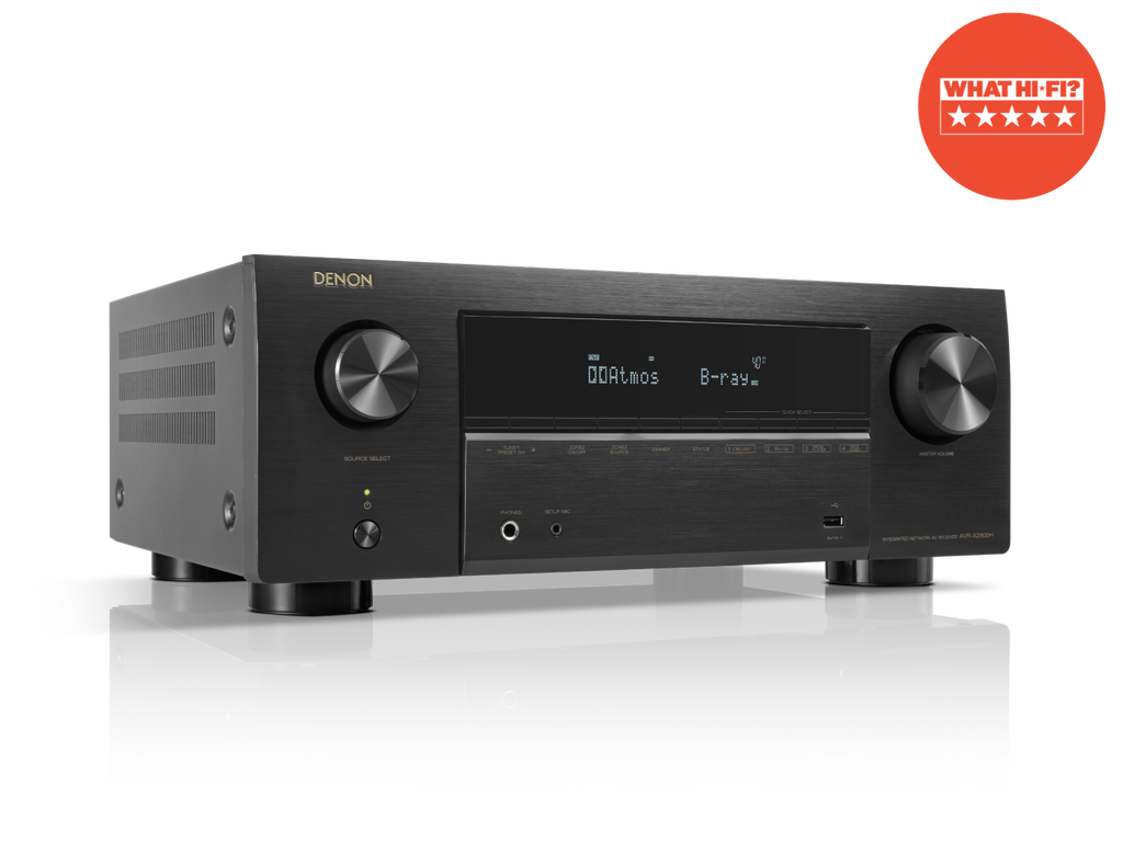 Denon AVR-X2800H 7.2 Ch. 95W 8K AV Receiver - Ultra Sound & Vision