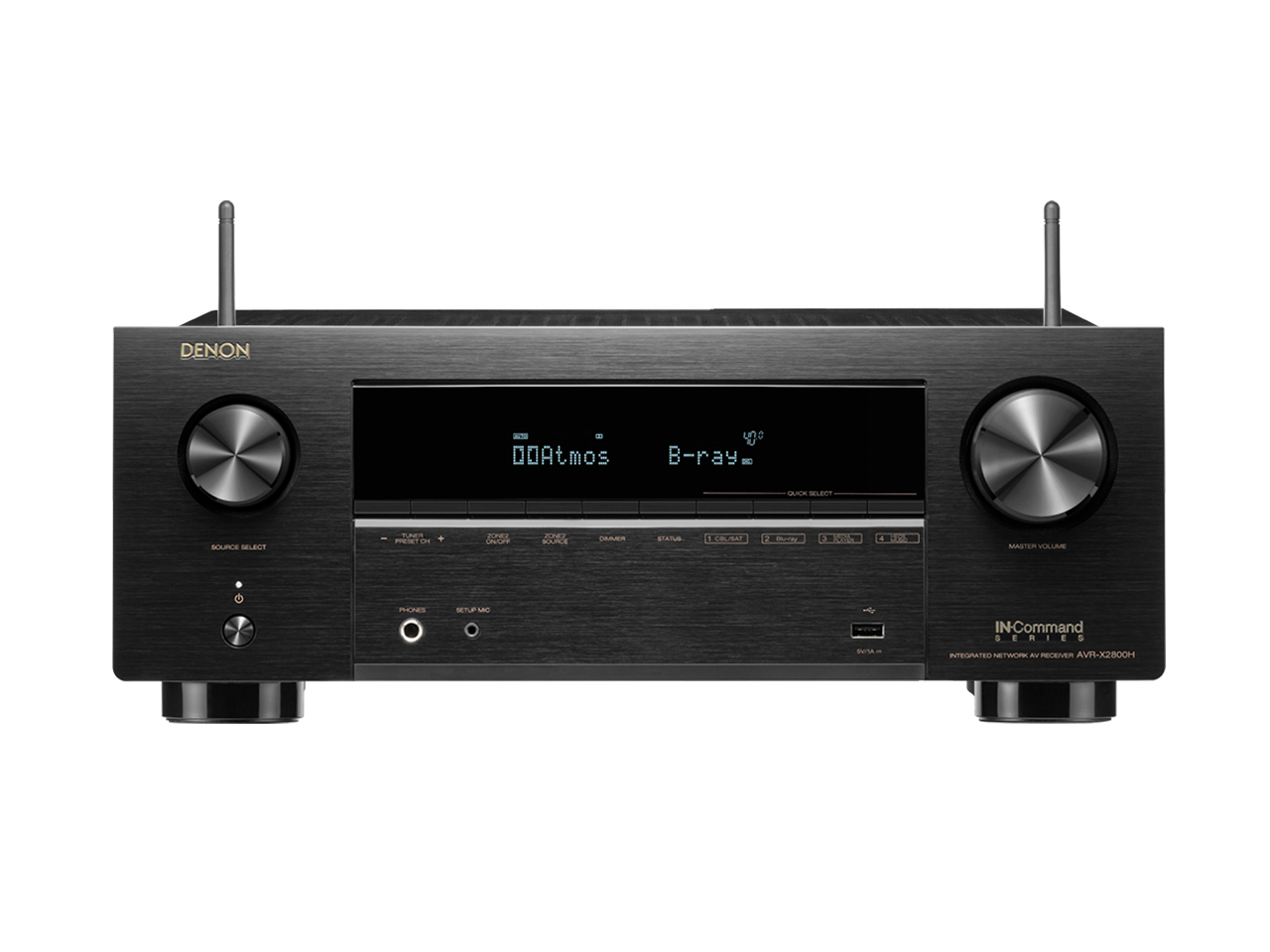Denon AVR-X2800H 7.2 Ch. 95W 8K AV Receiver - Ultra Sound & Vision