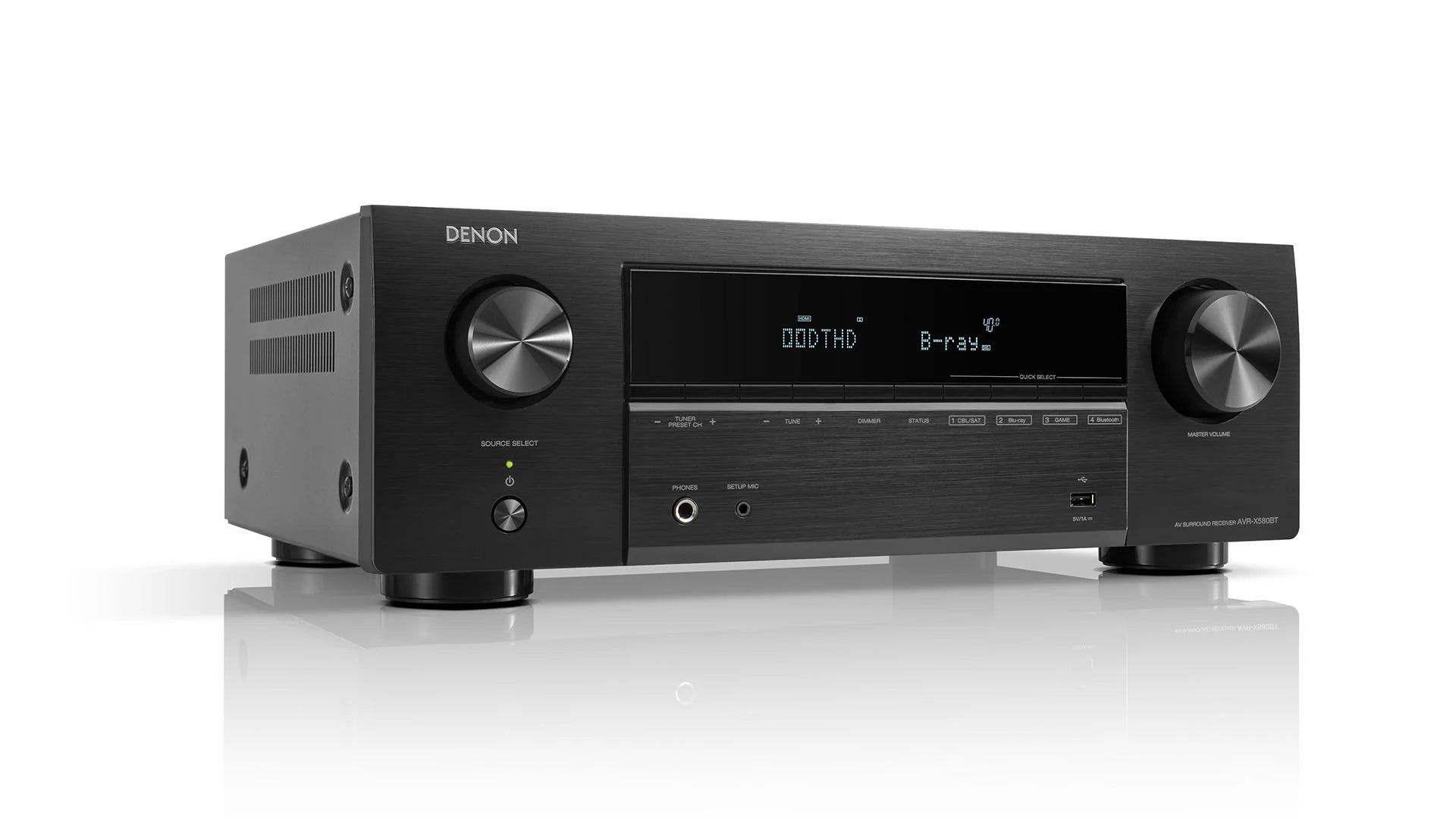 Denon AVR-X580BT 5.2 Channel AV Receiver - Ultra Sound & Vision