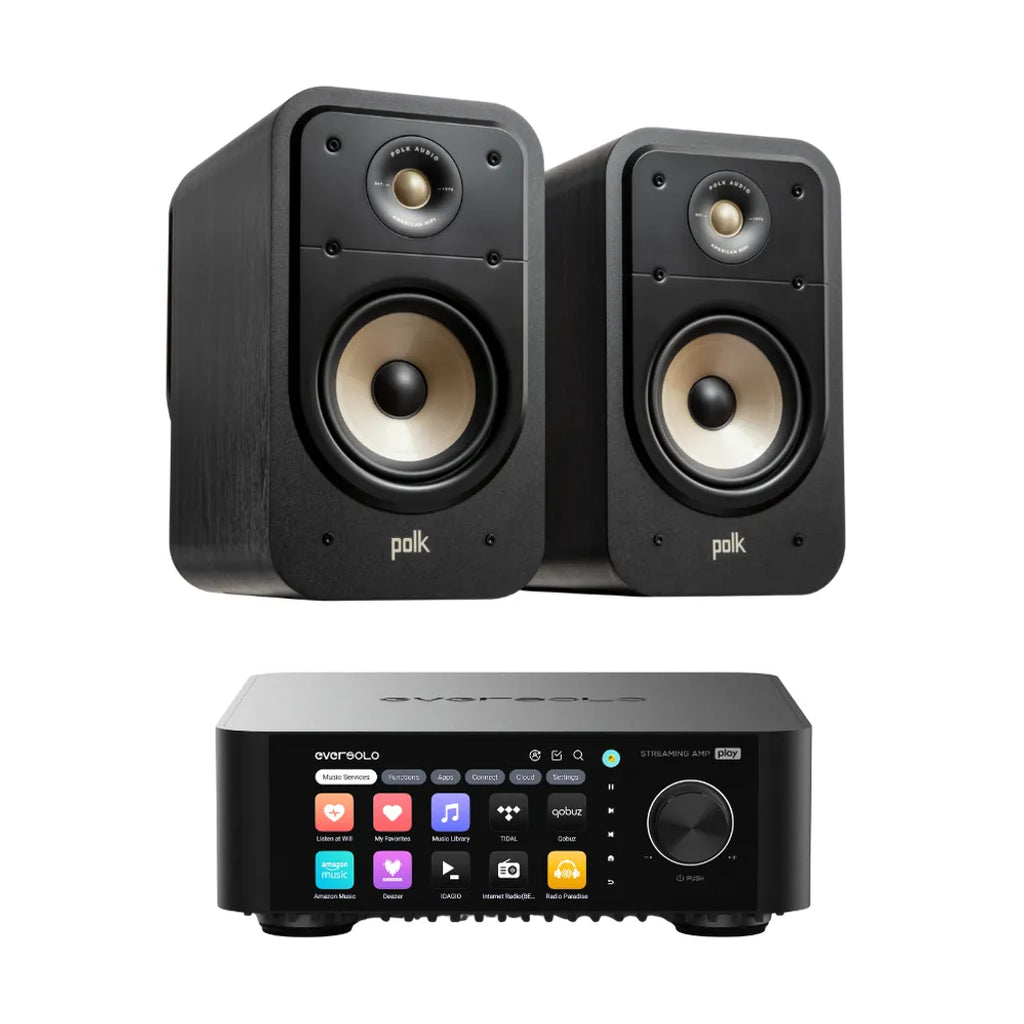 Polk Audio ES20 & Eversolo Play Streaming Amplifier Bundle