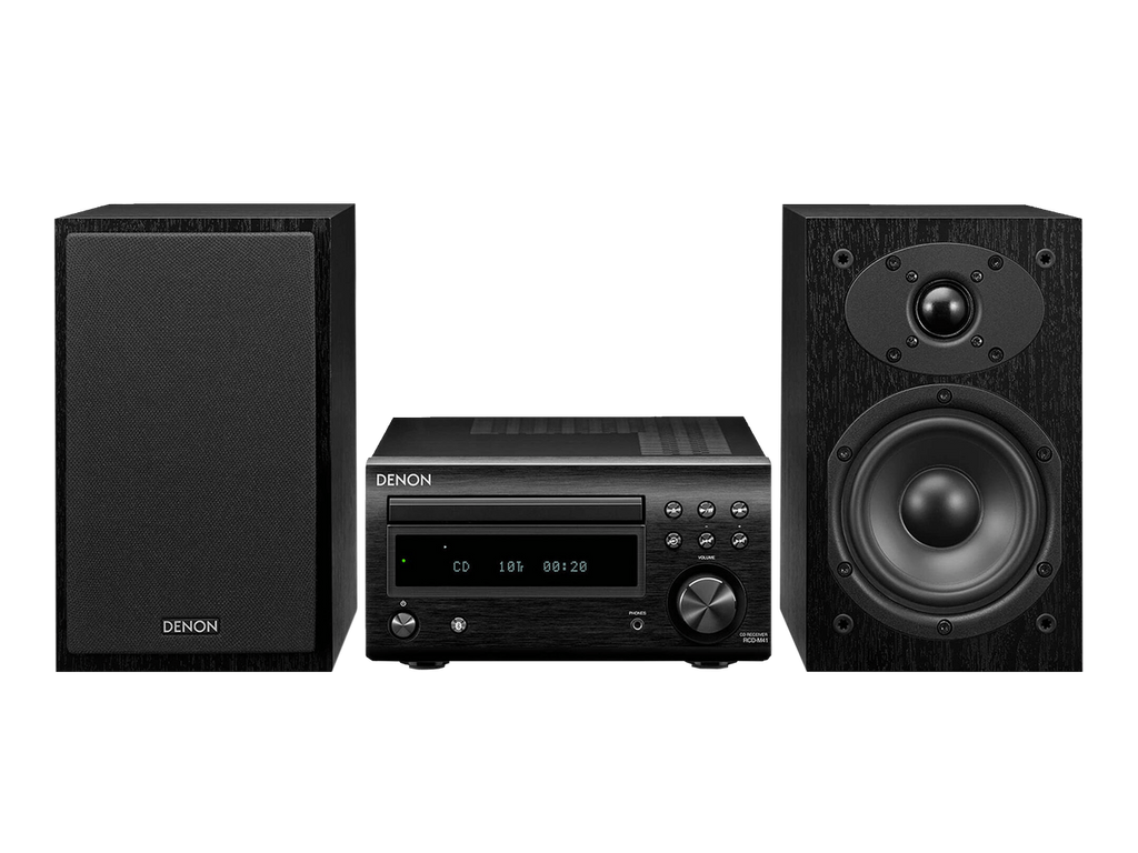 Denon D-M41 Mini HiFi System - Ultra Sound & Vision