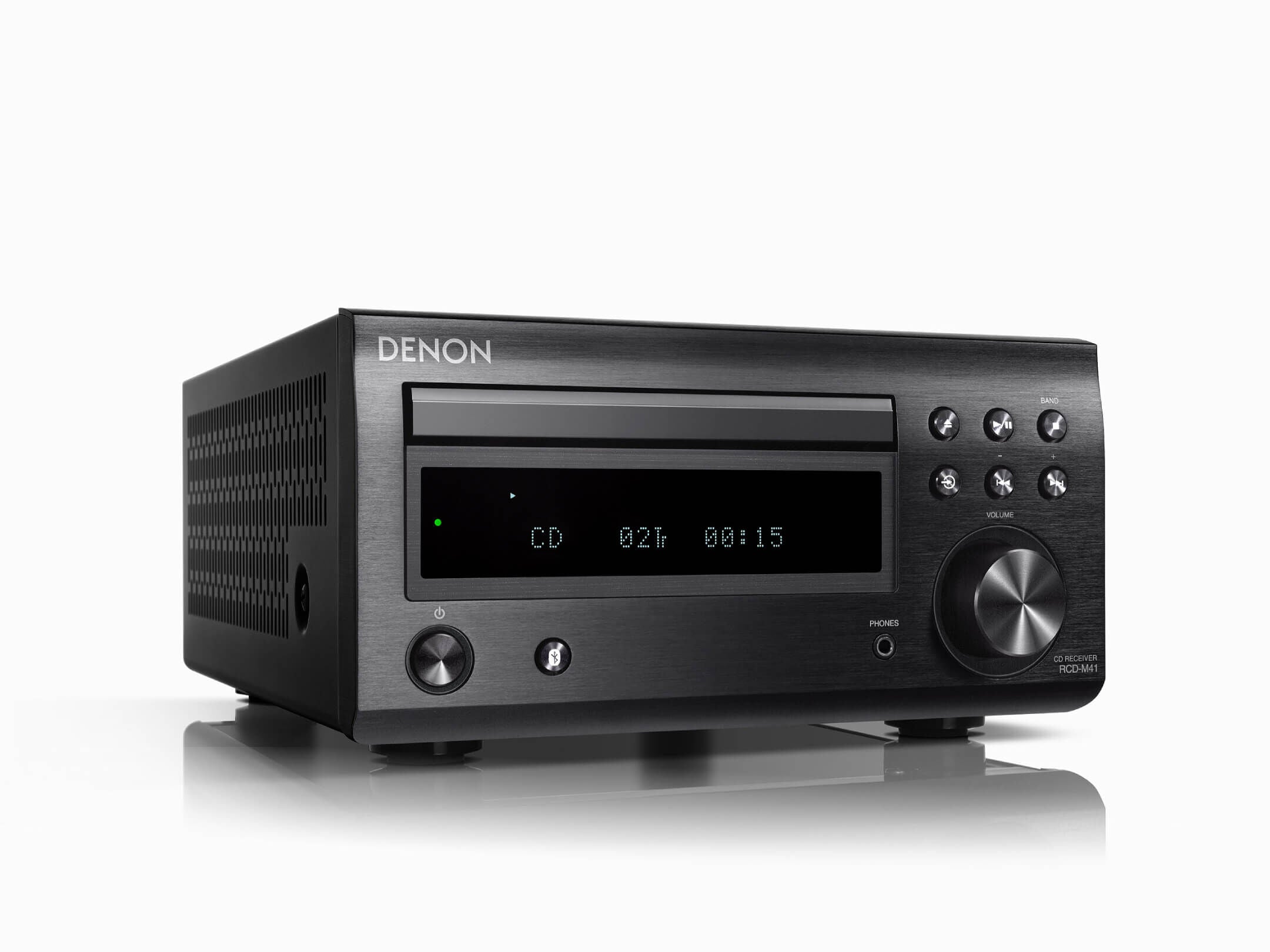Denon D-M41 Mini HiFi System - Compact Stereo with CD, Bluetooth Denon D-M41 Mini HiFi System - Compact Stereo with CD, Bluetooth