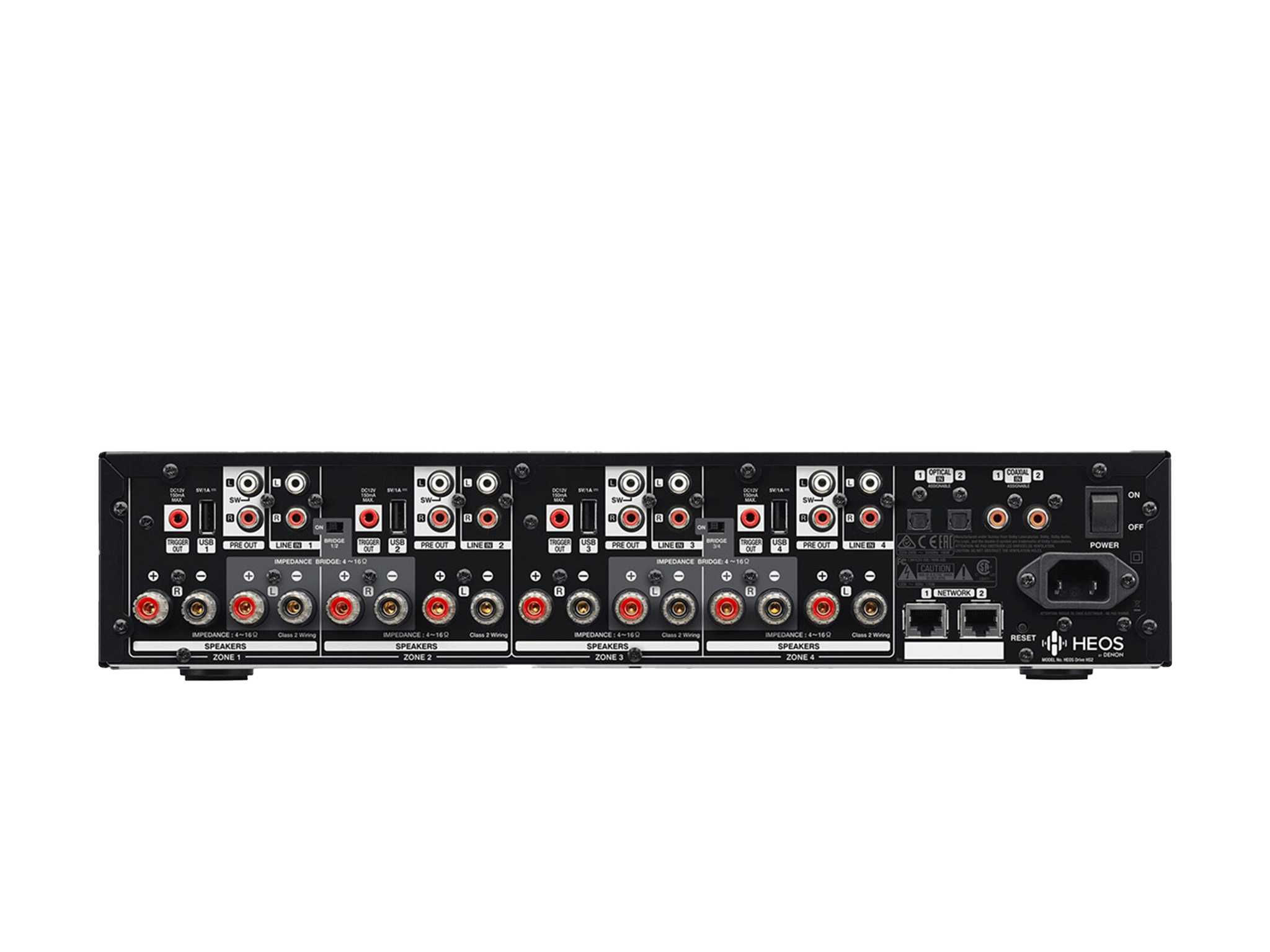 Denon HEOS Drive HS2 Wireless Multiroom Amplifier - Ultra Sound & Vision