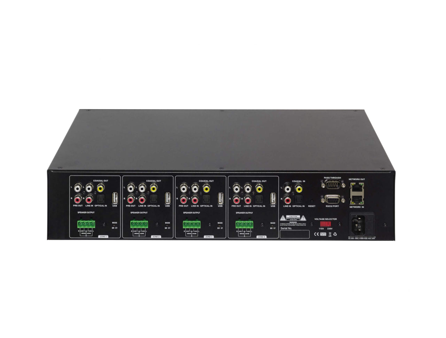 Arylic Rakoso HA400 4-Zone Amplifier - Ultra Sound & Vision