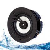 Lithe Audio 6.5" Bluetooth 5 IP44 Rated Bathroom Ceiling Speaker (Single) - Ultra Sound & Vision