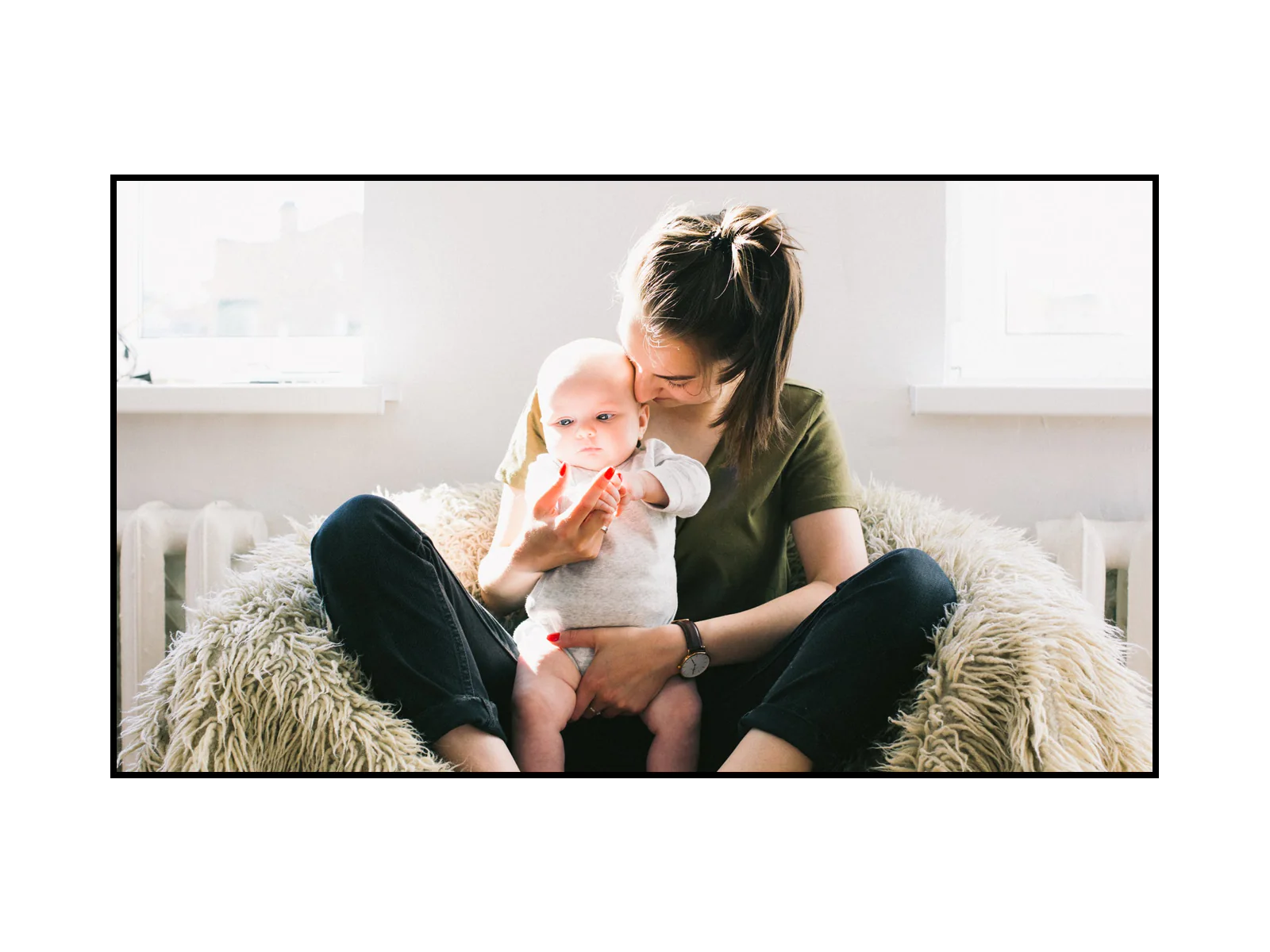 JK Fixed Thin Frame Screen 16:9 Aspect Ratio- White - Ultra Sound & Vision