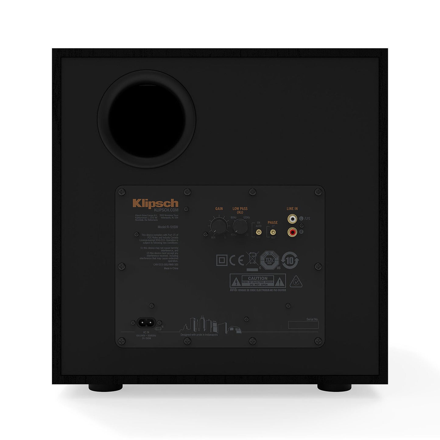 Klipsch R-101SW 12inch Subwoofer - Ultra Sound & Vision