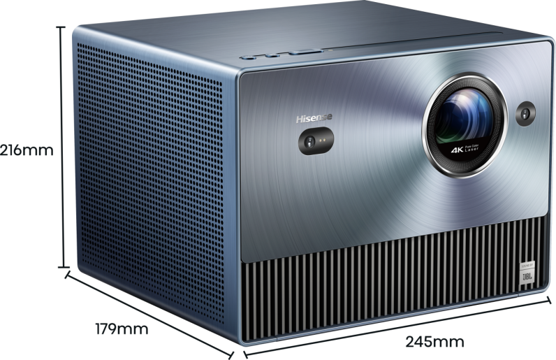 Hisense C1 Trichroma 4K Laser Mini Projector - Ultra Sound & Vision