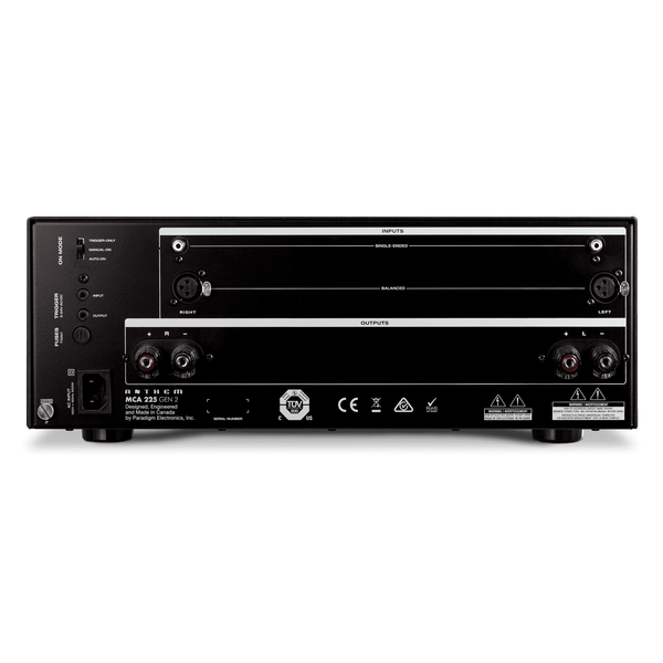 Anthem MCA 225 Gen2 2 Channel Power Amplifier - Ultra Sound & Vision