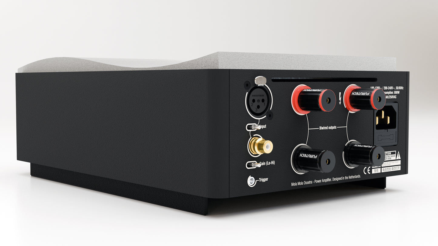 Mola Mola Ossetra Monoblock Power Amplifier - Class D Audiophile Amplifier - Ultra Sound & Vision