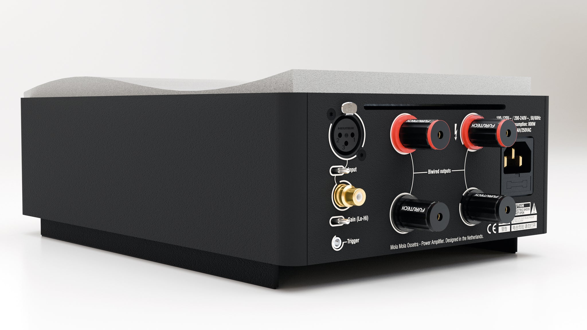 Mola Mola Ossetra Monoblock Power Amplifier - Class D Audiophile Amplifier - Ultra Sound & Vision