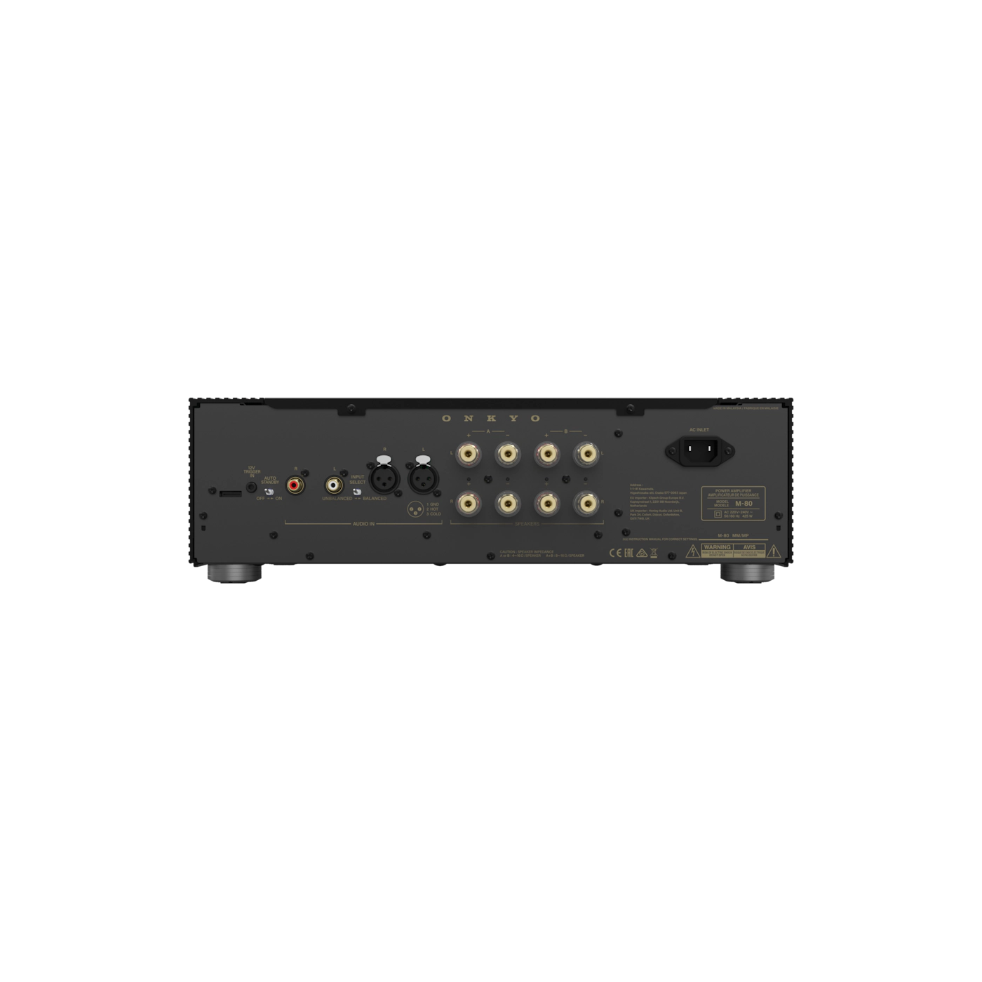 Onkyo M-80 Power Amplifier - Ultra Sound & Vision