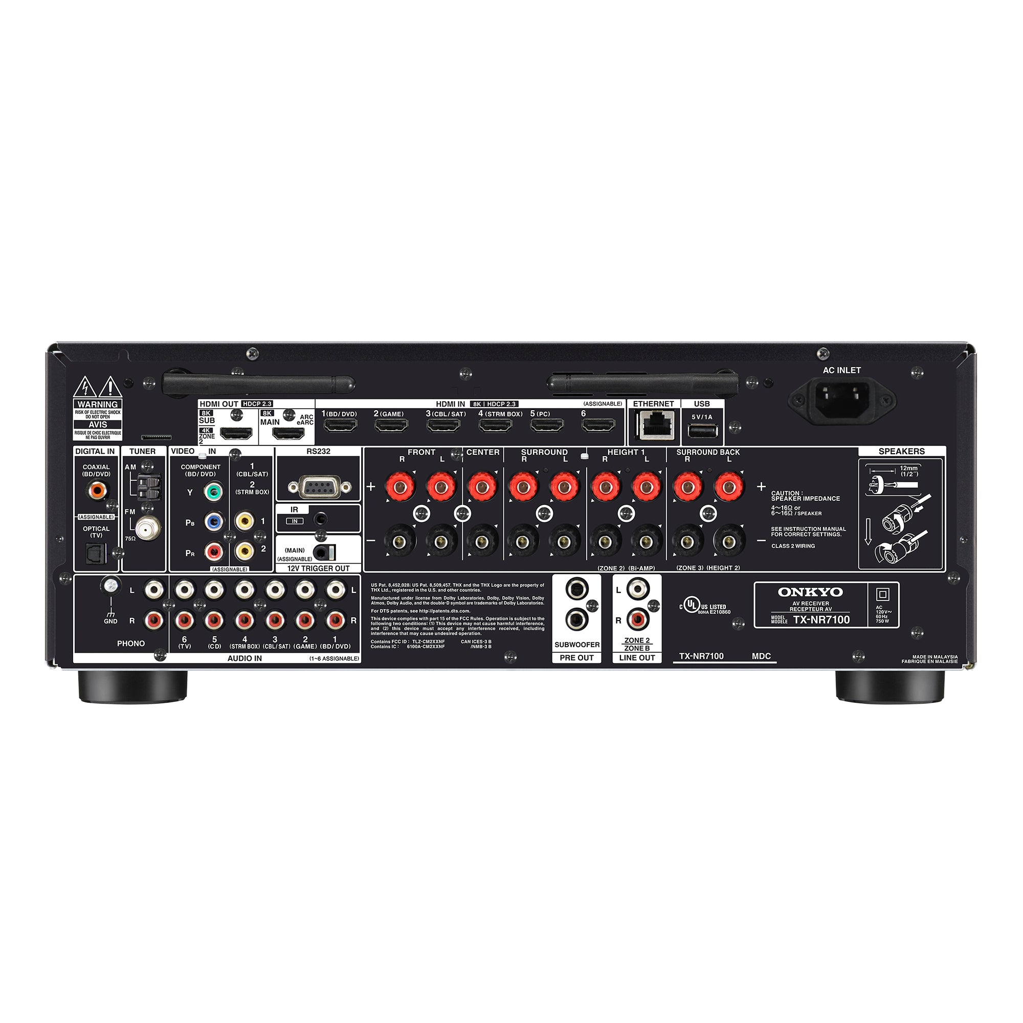 Onkyo TX-NR7100 9.2-Channel AV Receiver – Ultra Sound & Vision