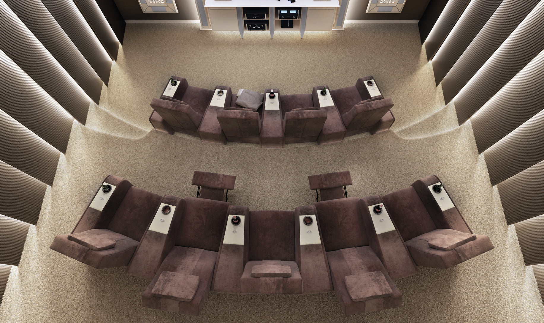 Vismara Comfort Home Cinema Chair - Ultra Sound & Vision