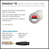 Wireworld Solstice 10 (SSM) Audio Interconnect Cable - Ultra Sound & Vision