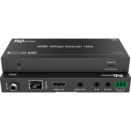 PhD MXC-4k444 4x4 HDBase-T HDMI Matrix kit- 150m - Ultra Sound & Vision
