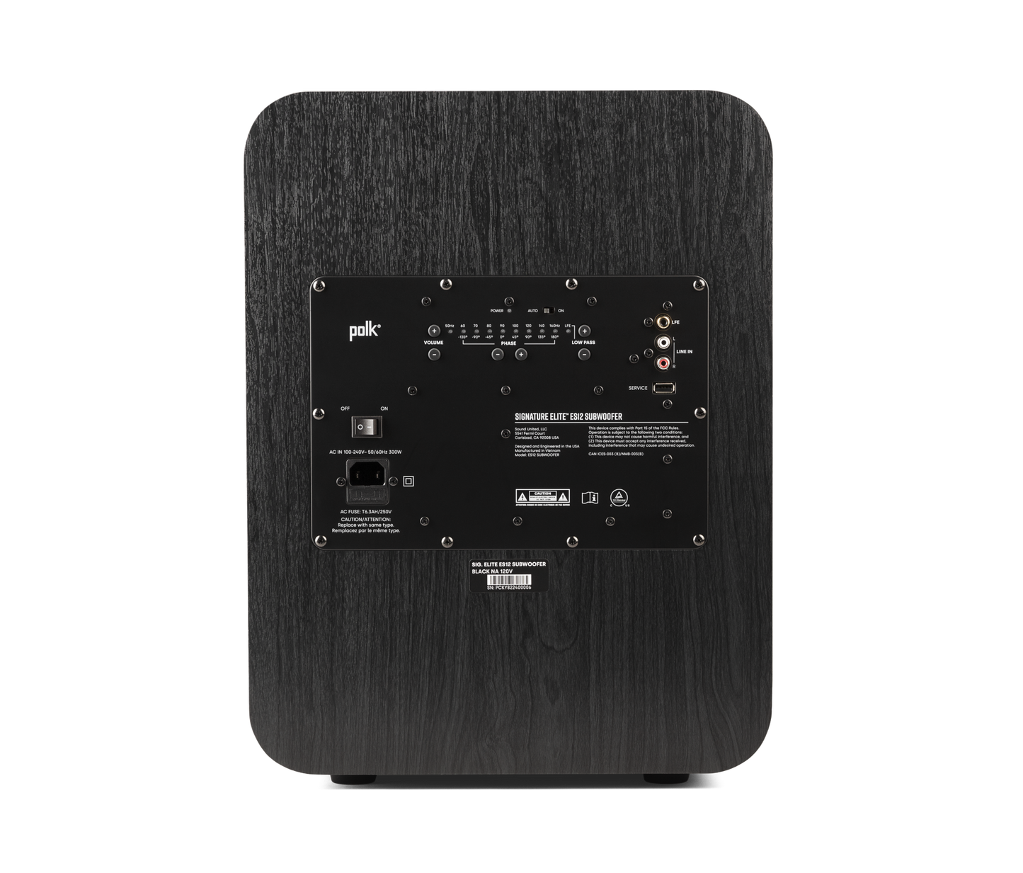 Polk Audio Signature Elite ES12 Subwoofer - Ultra Sound & Vision