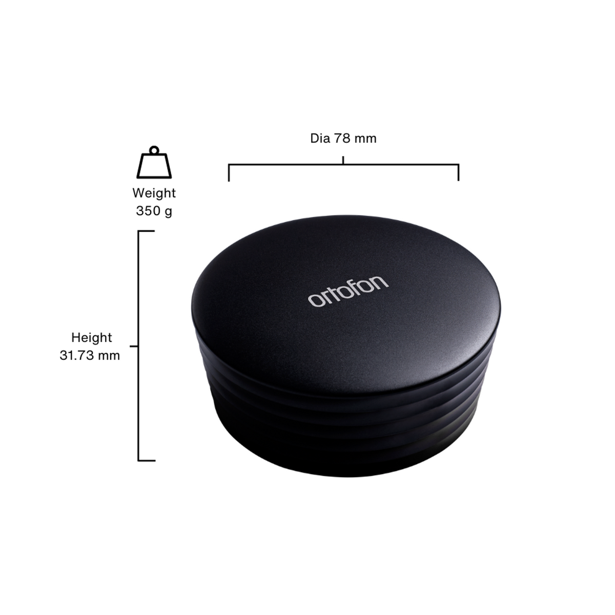 Ortofon Record Stabilizer - Heavy - Ultra Sound & Vision