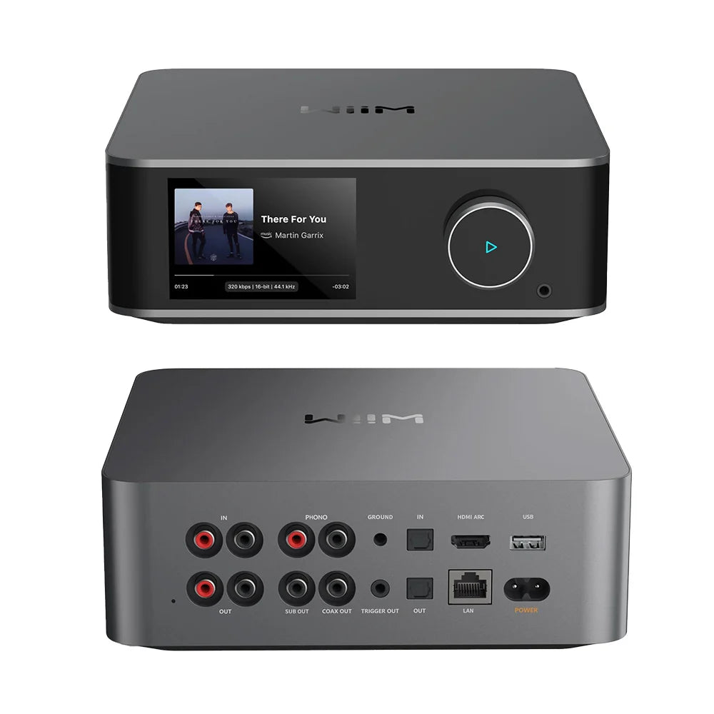 Paradigm Premier 200B (Gloss Black) + WiiM Ultra Streamer + WiiM Vibelink Amp