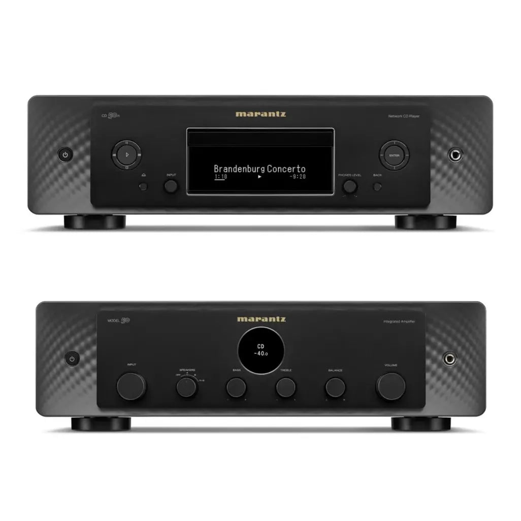 Marantz CD50N + MODEL50 Premium Hi-Fi Combo - Ultra Sound & Vision