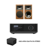 Martin Logan B2 Bookshelf with Wiim ULTRA AMP (Walnut) - Ultra Sound & Vision